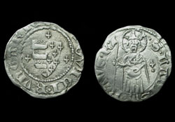 Hungary, King Louis I and Saint Ladislaus!